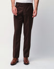 Dark Brown Trousers