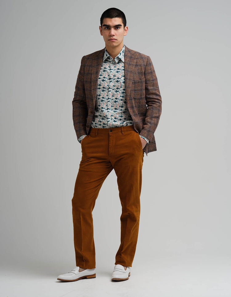 Fish Linen Shirt - Gresham Blake Online