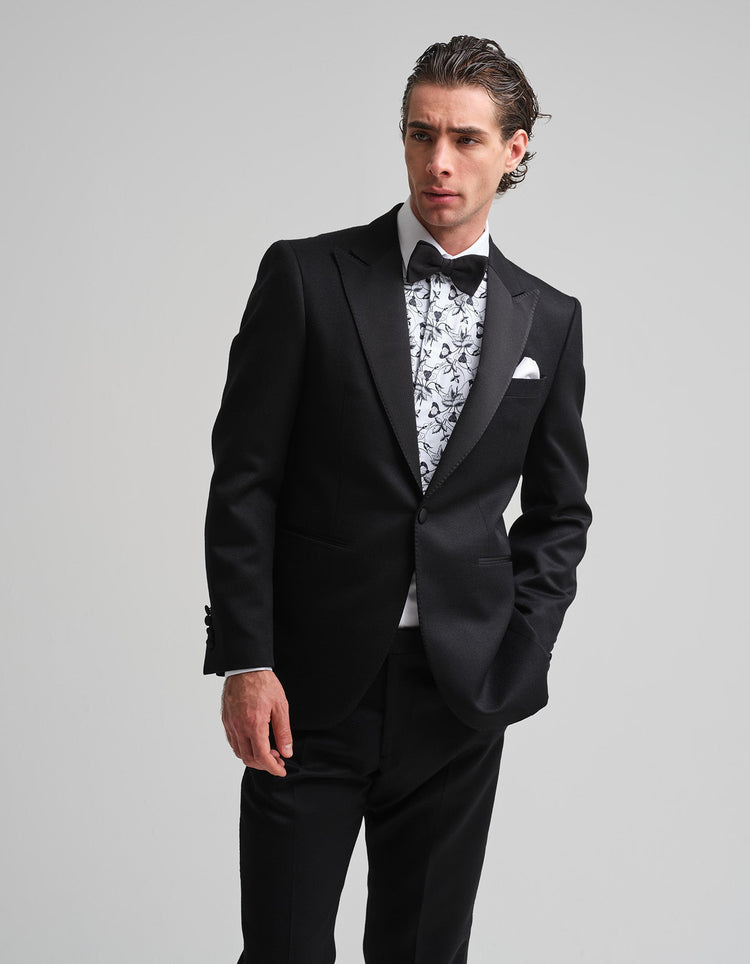 Floral Bib Dress Shirt - Gresham Blake Online