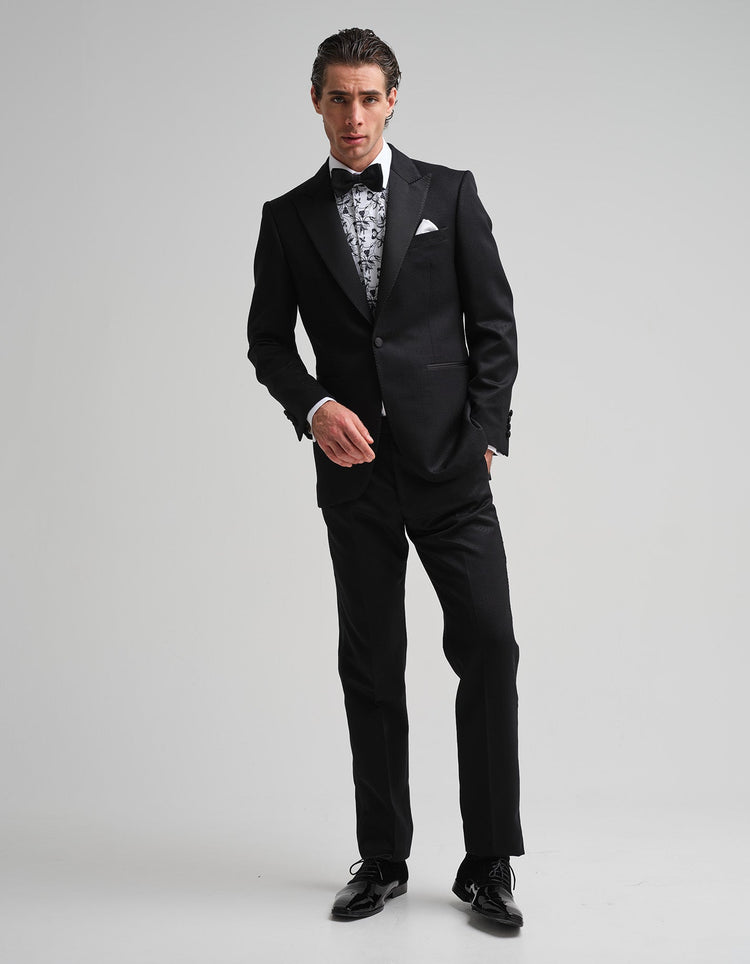 Floral Bib Dress Shirt - Gresham Blake Online
