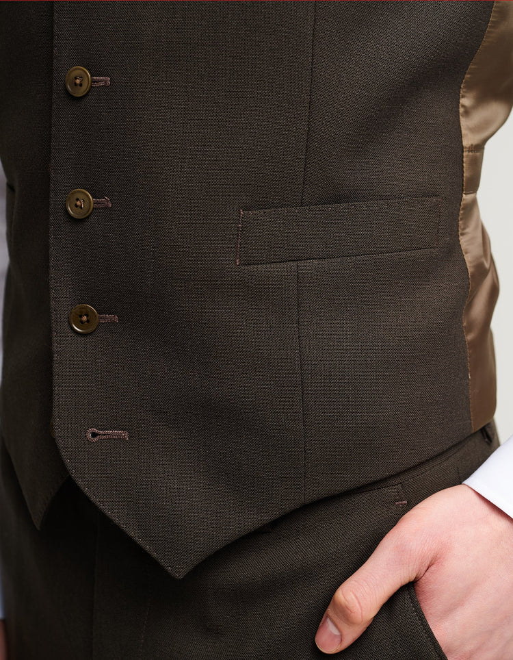 Forest Green Waistcoat - Gresham Blake Online