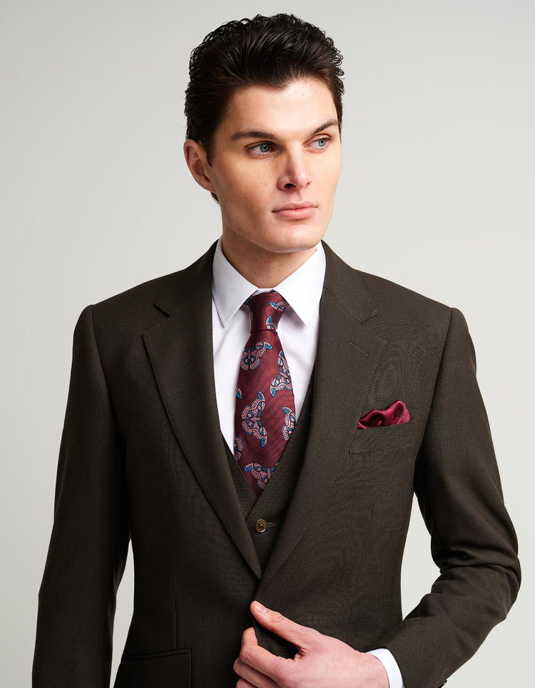 Forest Green Waistcoat - Gresham Blake Online