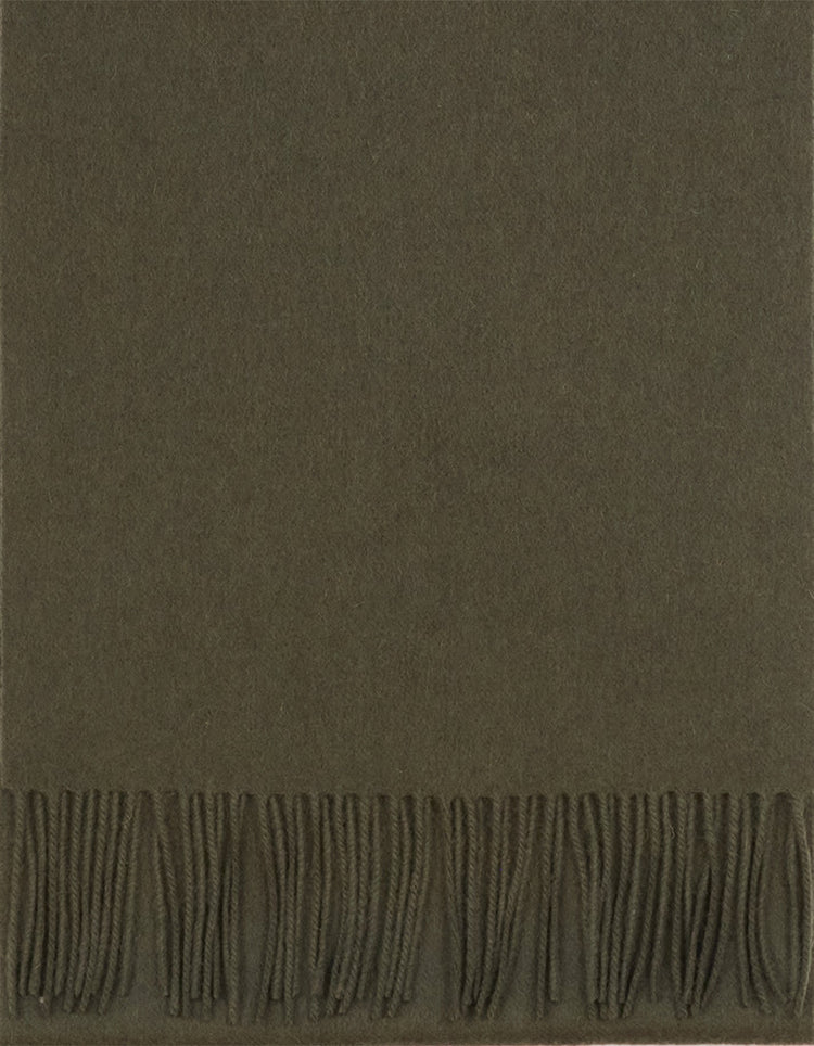 Forest Green Wool Scarf - Gresham Blake Online