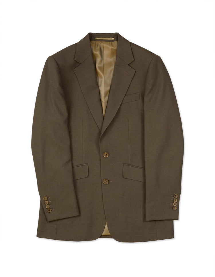 Forest Green Wool Suit - Gresham Blake Online
