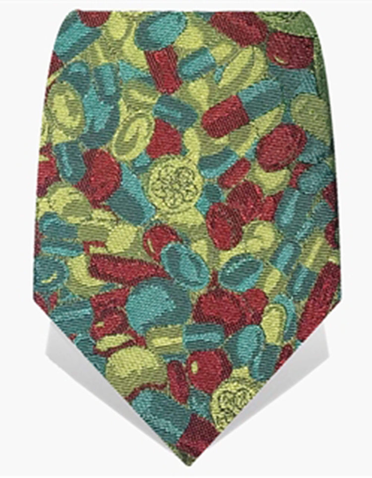 pills man tie