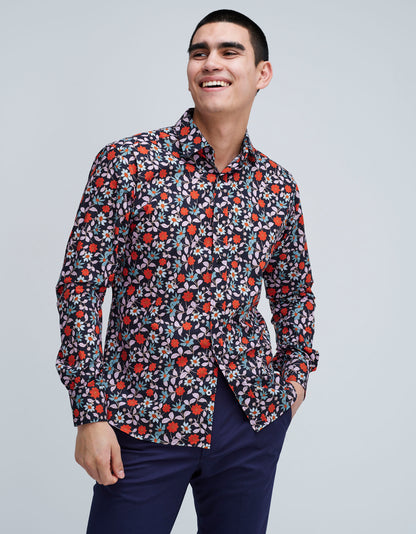 printed cotton shirts for mens
