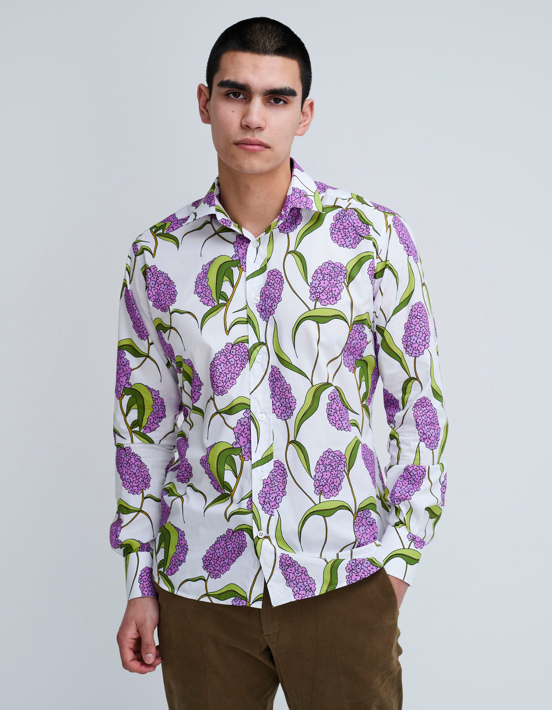 mens floral shirts long sleeve
