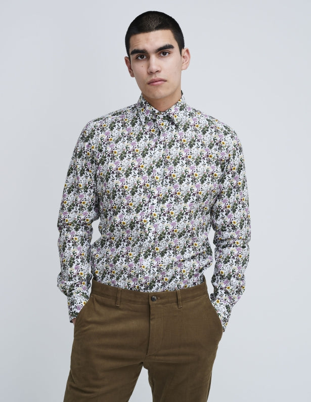 mens floral shirts long sleeve