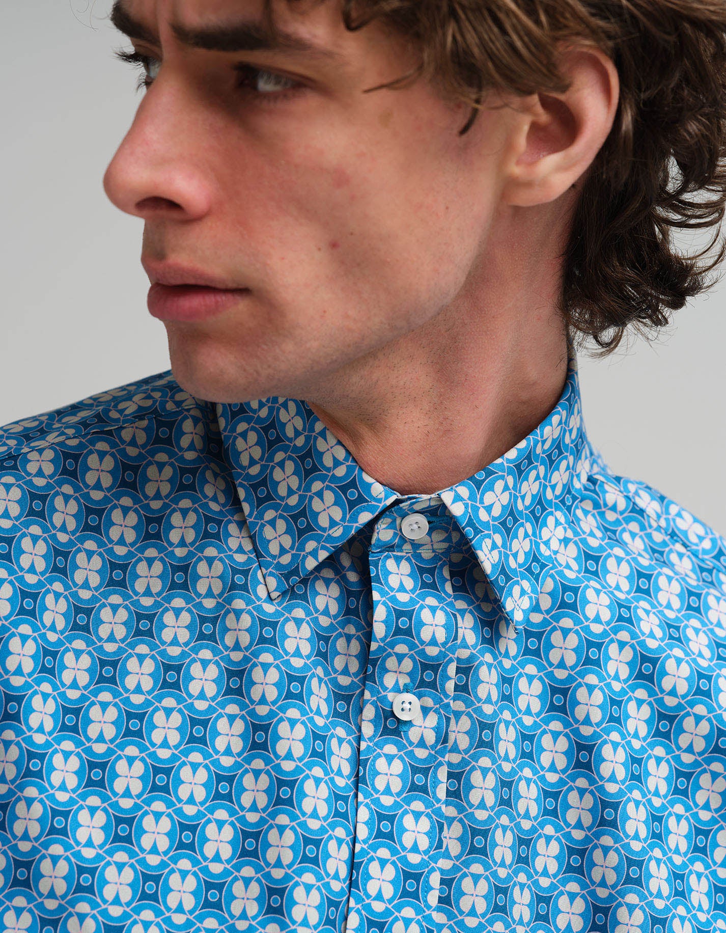 70s Geometric Print Shirt – Gresham Blake Online