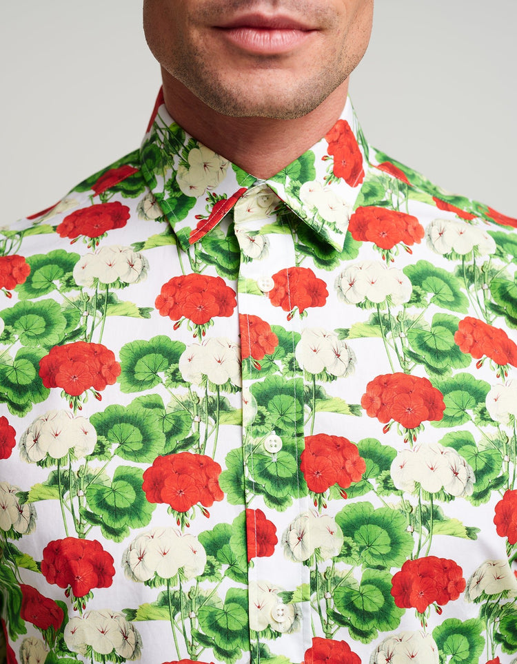 Geraniums Shirt - Gresham Blake Online