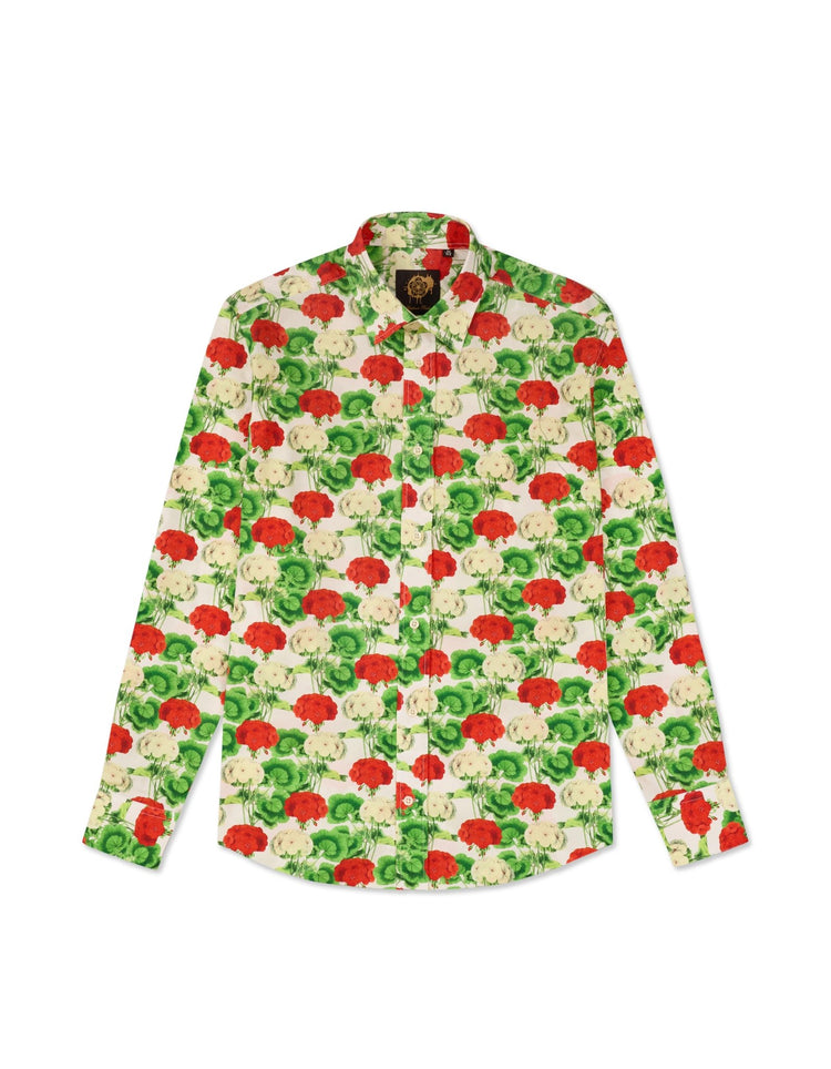 Geraniums Shirt - Gresham Blake Online