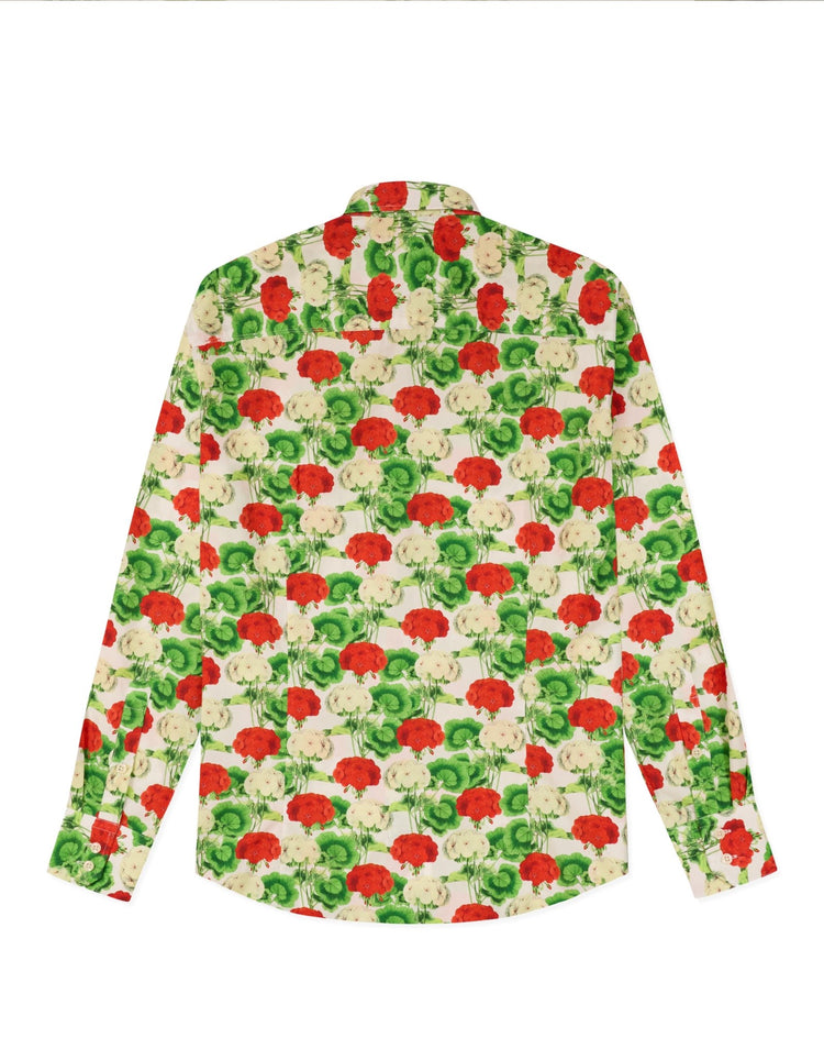 Geraniums Shirt - Gresham Blake Online