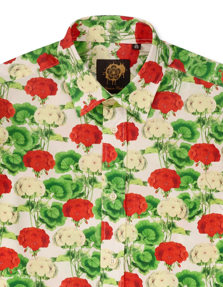 Geraniums Shirt - Gresham Blake Online