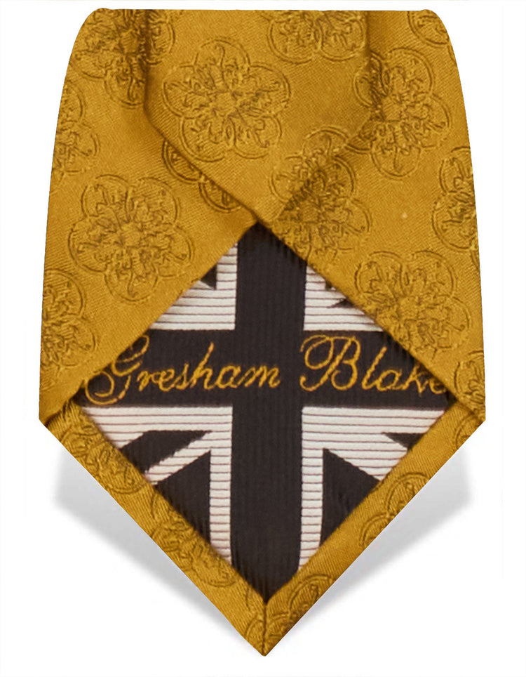 Gold GB Logo Tie - Gresham Blake Online