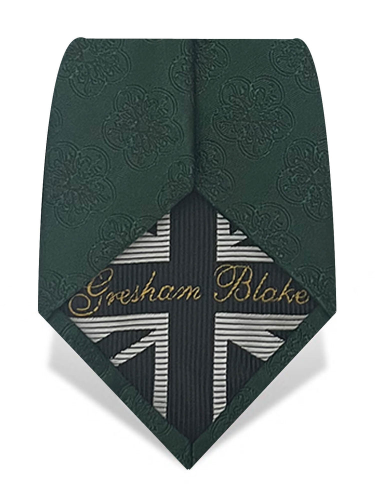 Green GB Logo Tie - Gresham Blake Online