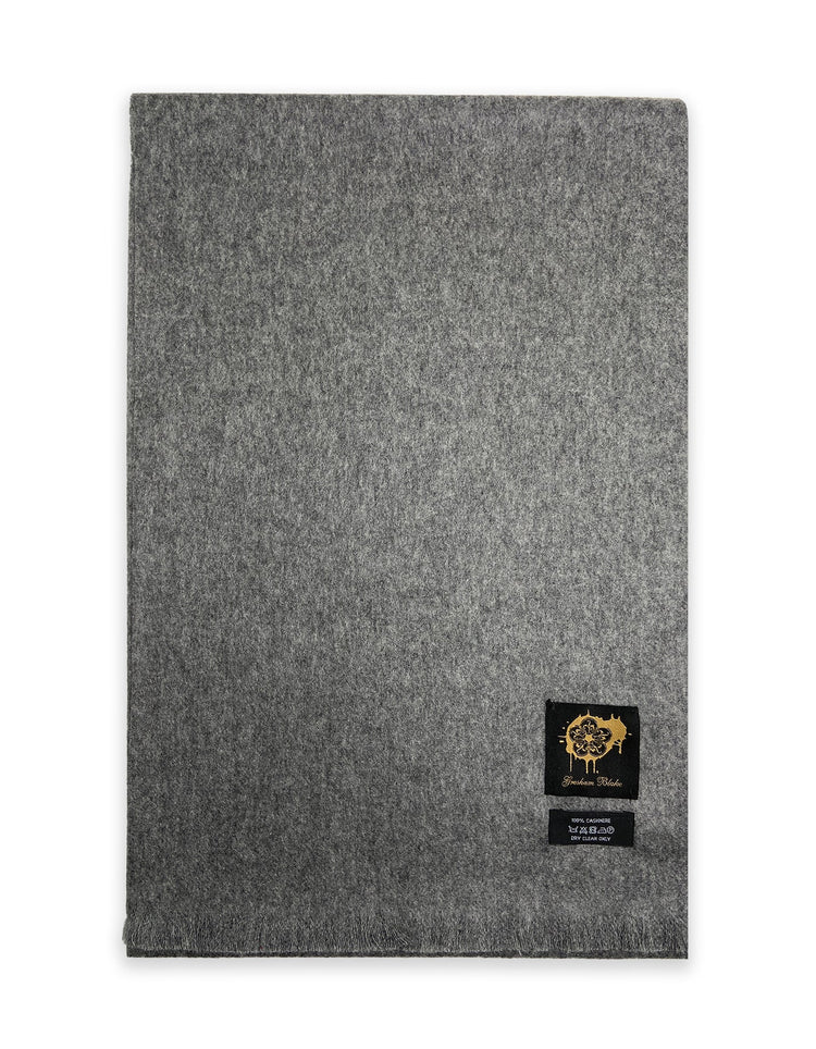 Grey Cashmere Scarf - Gresham Blake Online