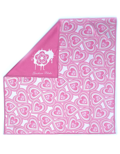 soft pink pocket square