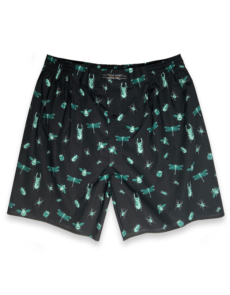 insect print boxer shorts for mens