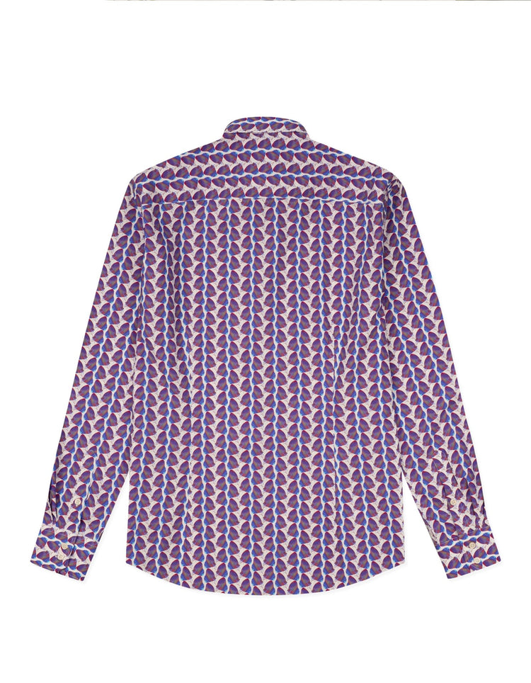 Iridescent Purple Butterfly Shirt - Gresham Blake Online