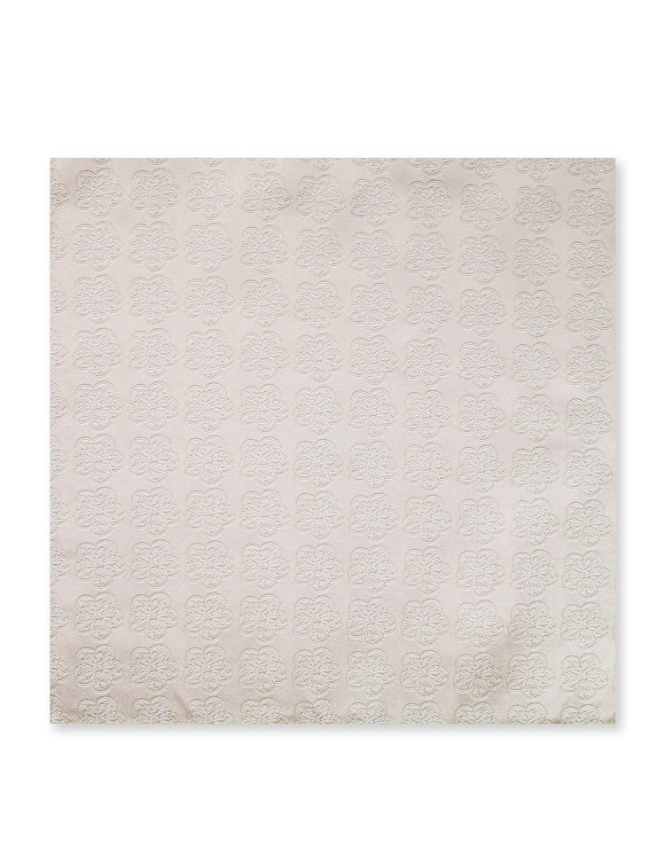 Ivory GB Logo Pocket Square - Gresham Blake Online