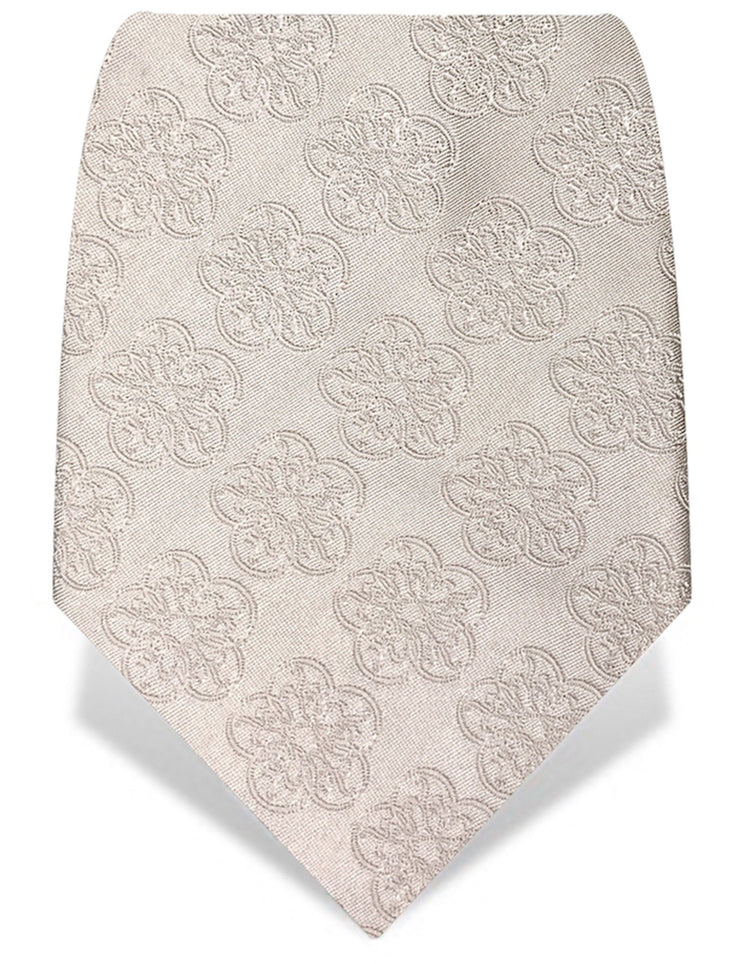 Ivory GB Logo Tie - Gresham Blake Online