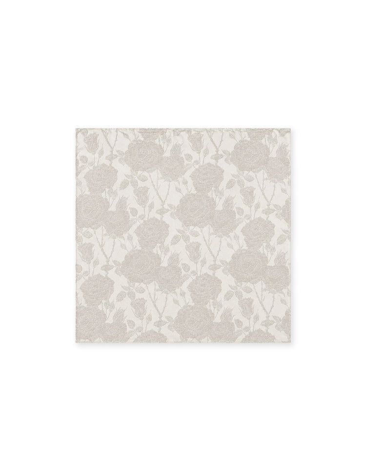 Ivory Rose Pocket Square - Gresham Blake Online