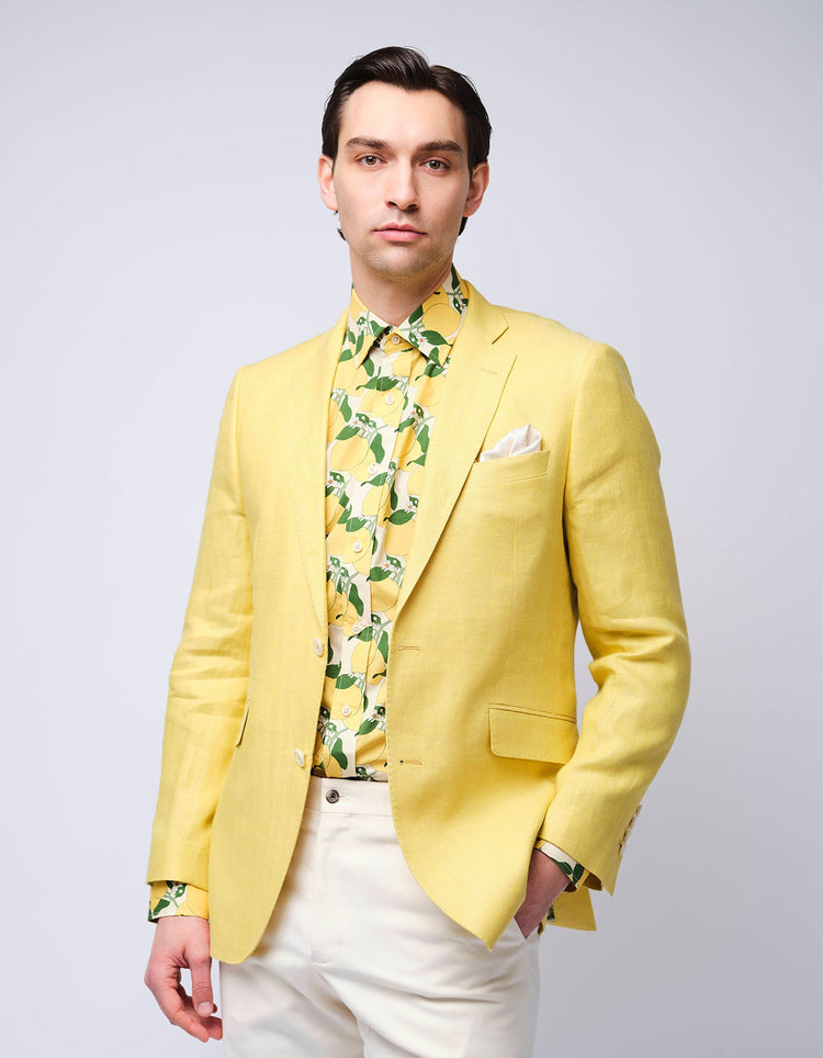 Lemon Print Shirt - Gresham Blake Online