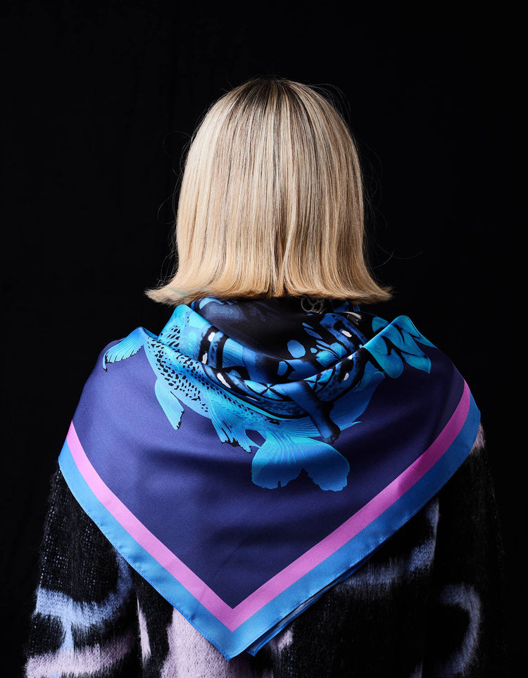 Lucky Silk Scarf - Gresham Blake Online