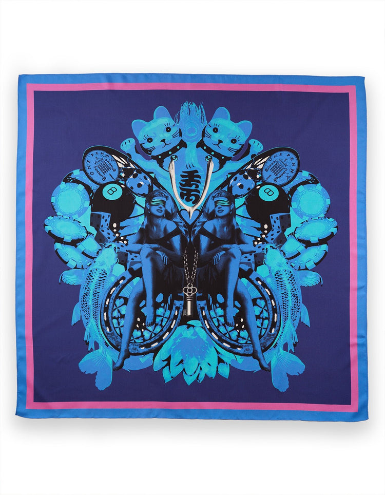 Lucky Silk Scarf - Gresham Blake Online