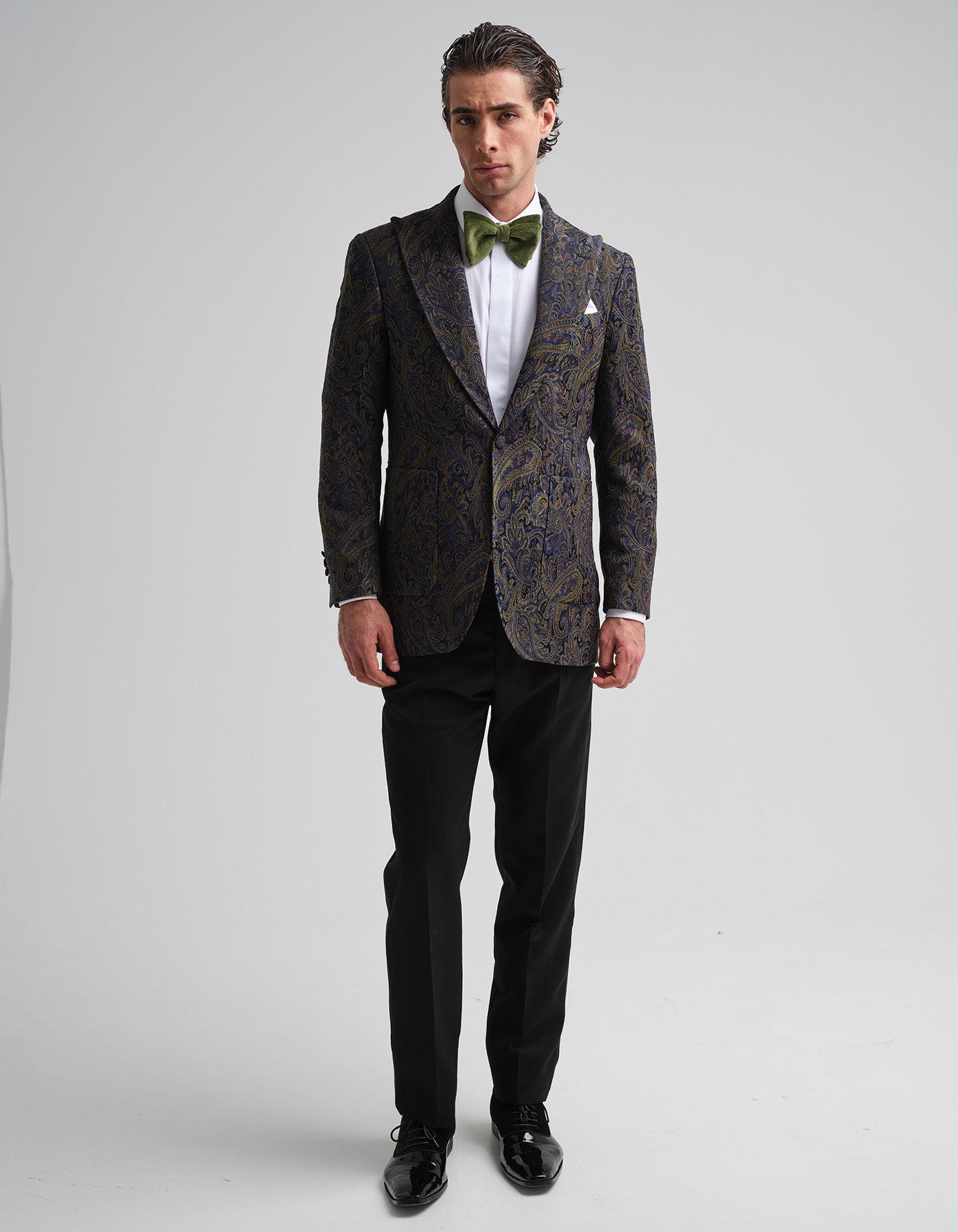 ジャケット・アウター PAISLEY PATTERN JACQUARD COAT Victorian Paisley Jacquard Jacket, Large - Etsy