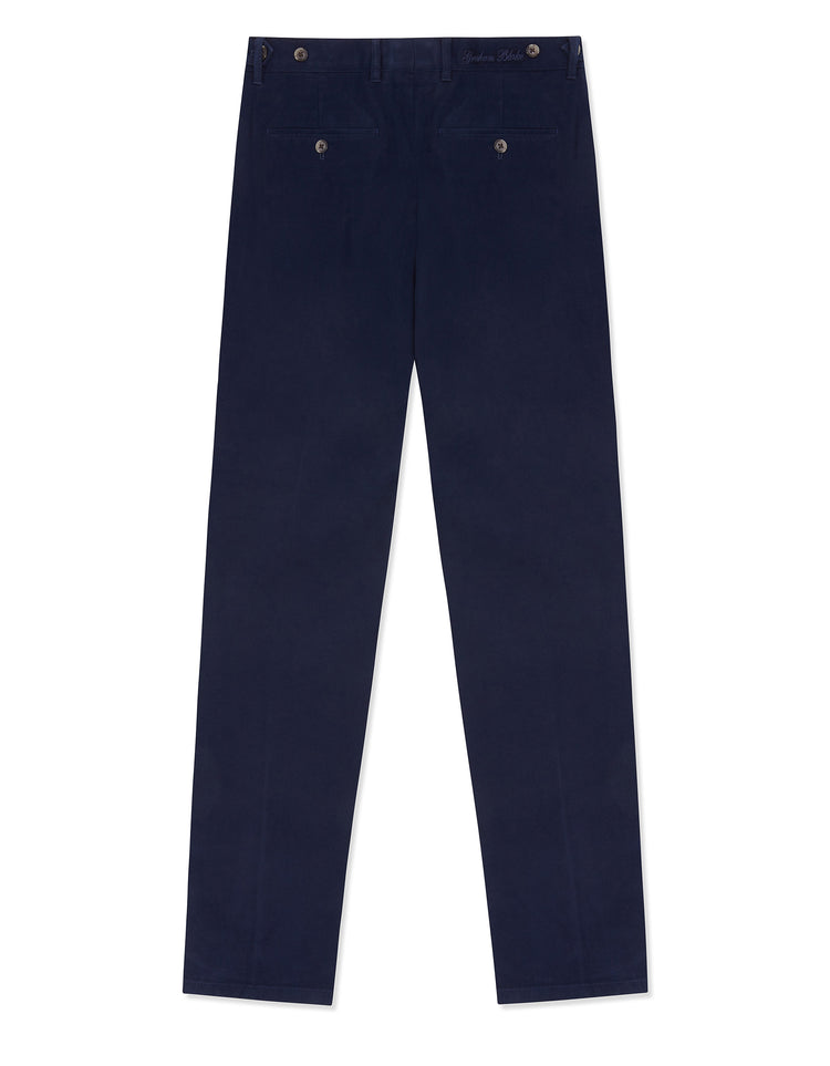 navy stretch trousers 