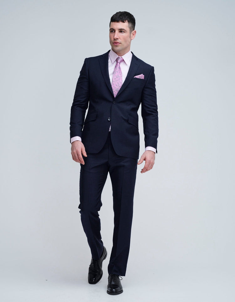 Navy Mohair Suit - Gresham Blake Online