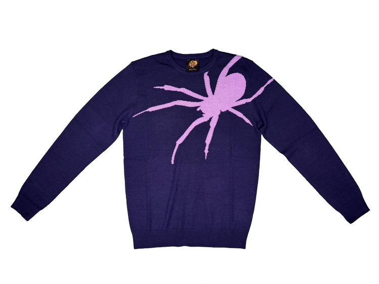 Navy Spider Jumper - Gresham Blake Online