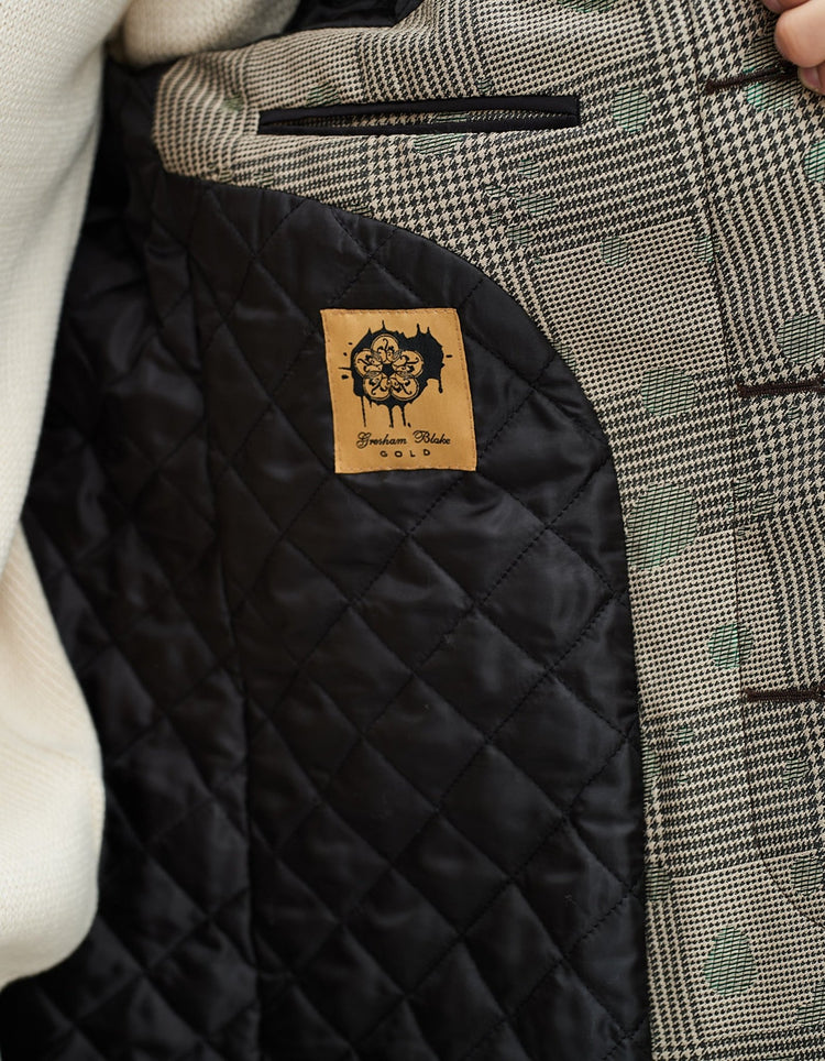 Olive Splash Covert Coat - Gresham Blake Online