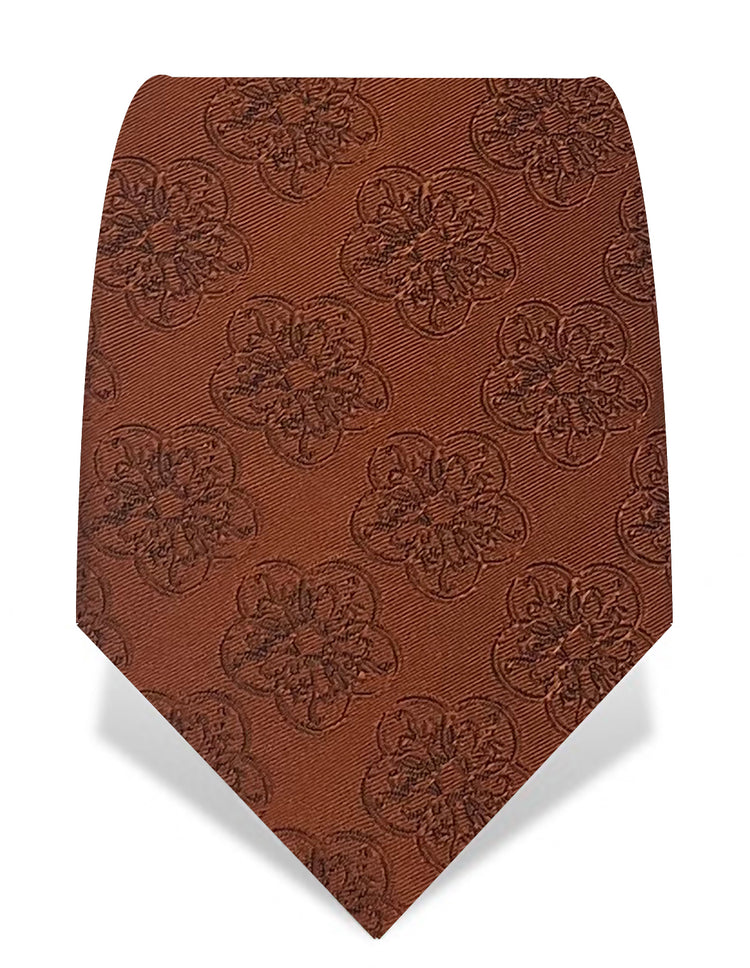 orange gb logo tie