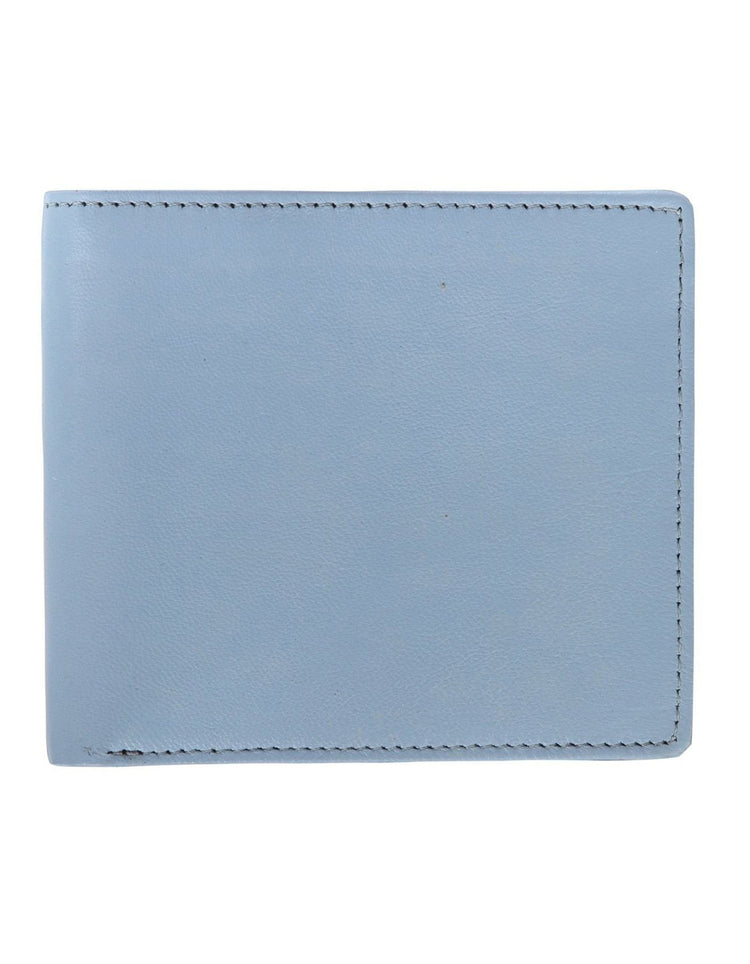 Pale Blue and Hot Pink Leather Wallet - Gresham Blake Online