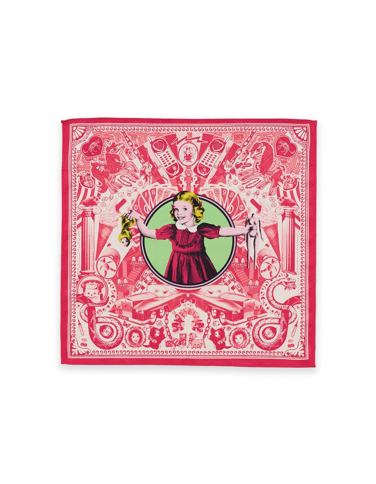 Paradox Pocket Square - White - Gresham Blake Online