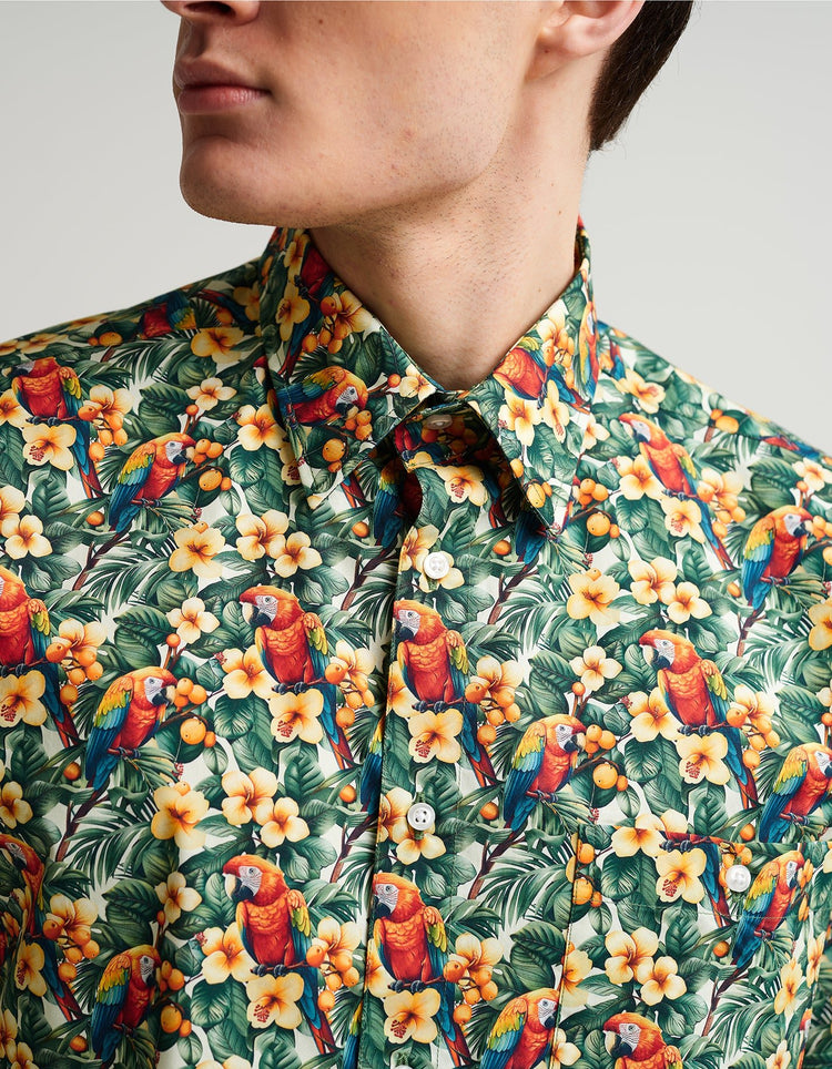 Parrot Short Sleeve Shirt - Gresham Blake Online