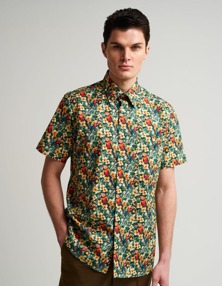 Parrot Short Sleeve Shirt - Gresham Blake Online