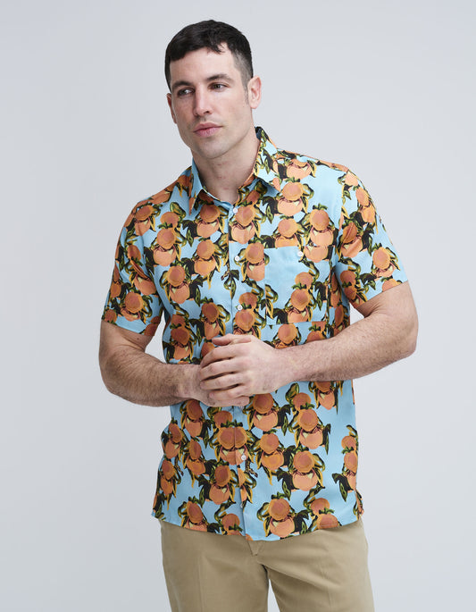 Peaches Short Sleeve Shirt