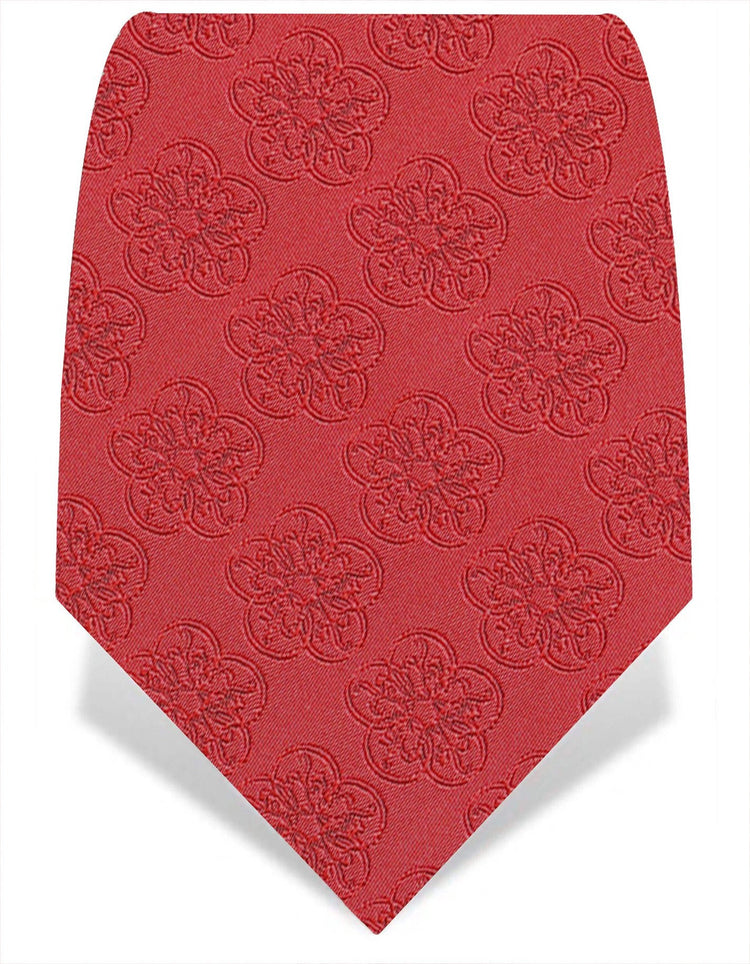 Pillar Box Red GB Silk Logo Tie - Gresham Blake Online