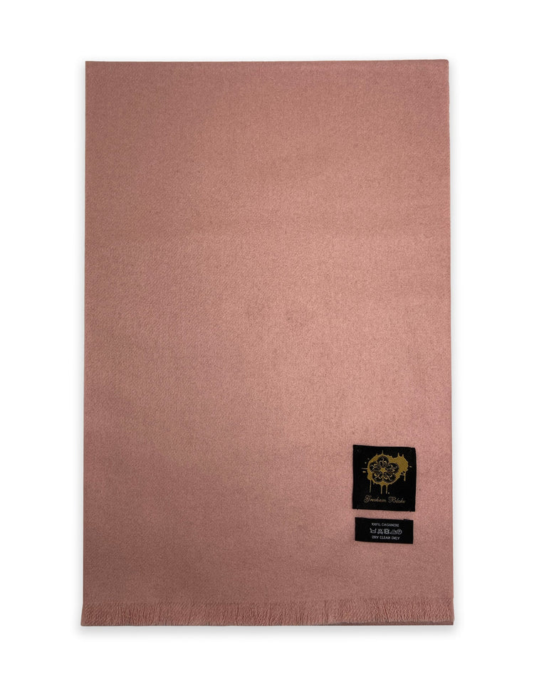 Pink Cashmere Scarf - Gresham Blake Online