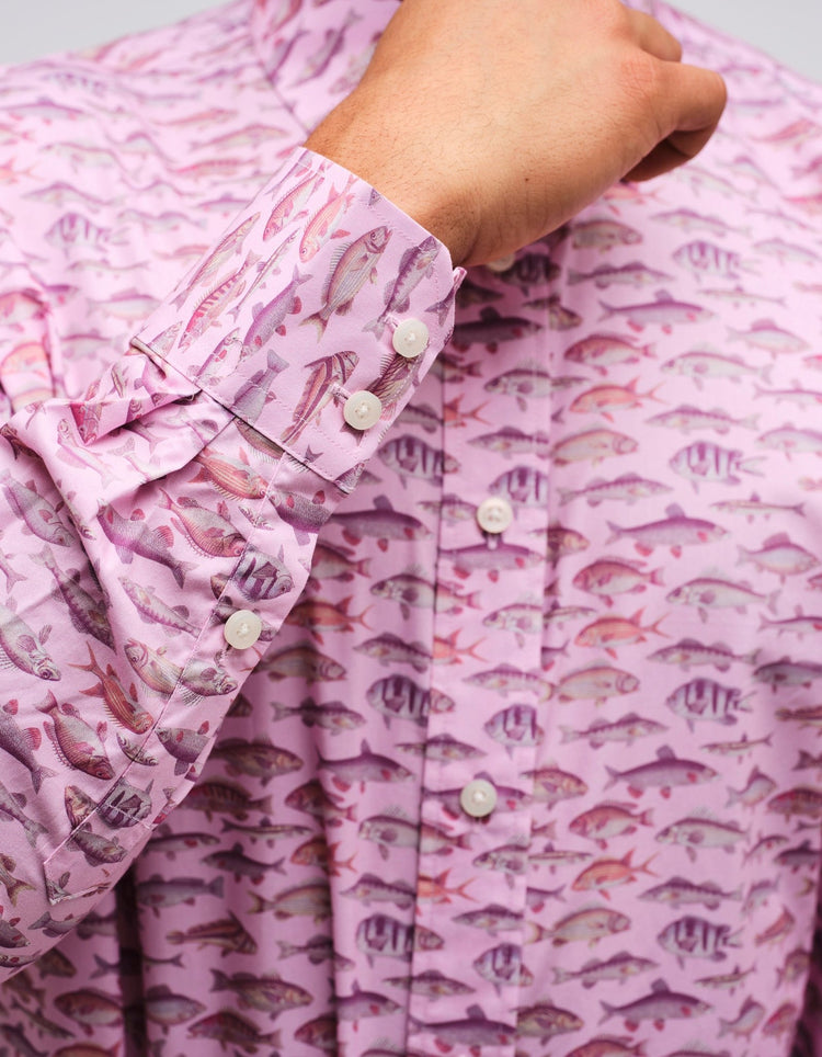 Pink Fish Shirt - Gresham Blake Online
