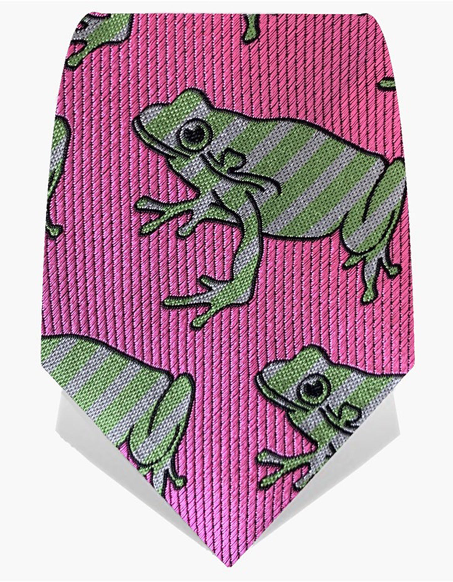 pink frog tie