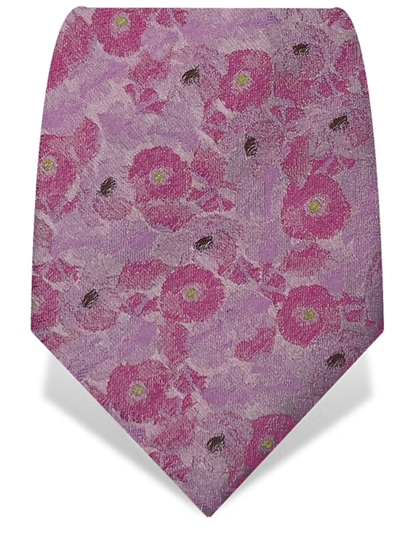 posy pink flower tie