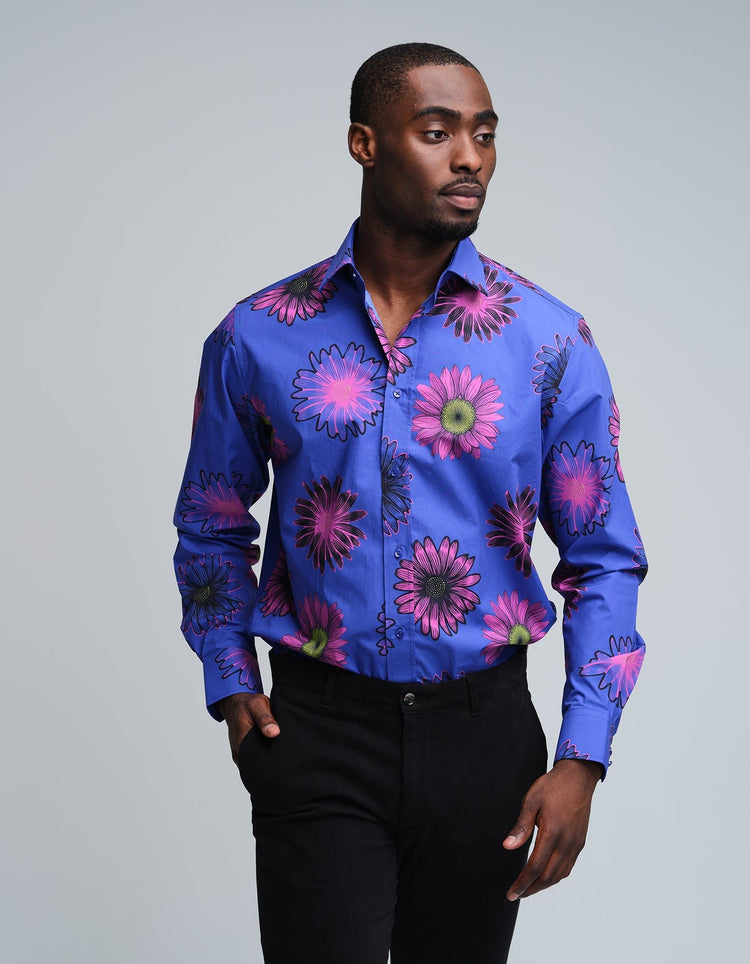 Pop Art Daisy Shirt - Gresham Blake Online