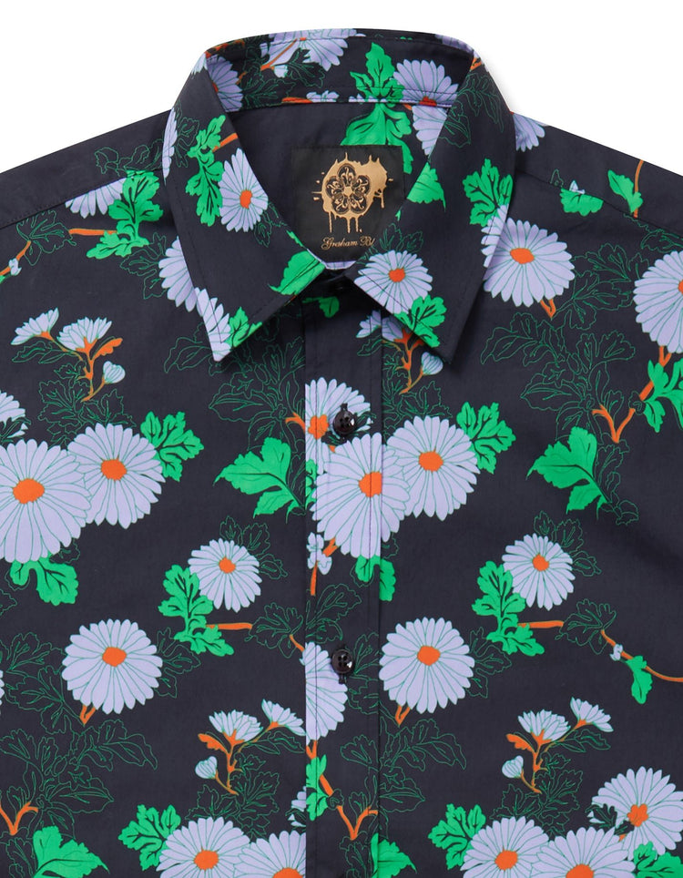 Purple Daisy Shirt - Gresham Blake Online