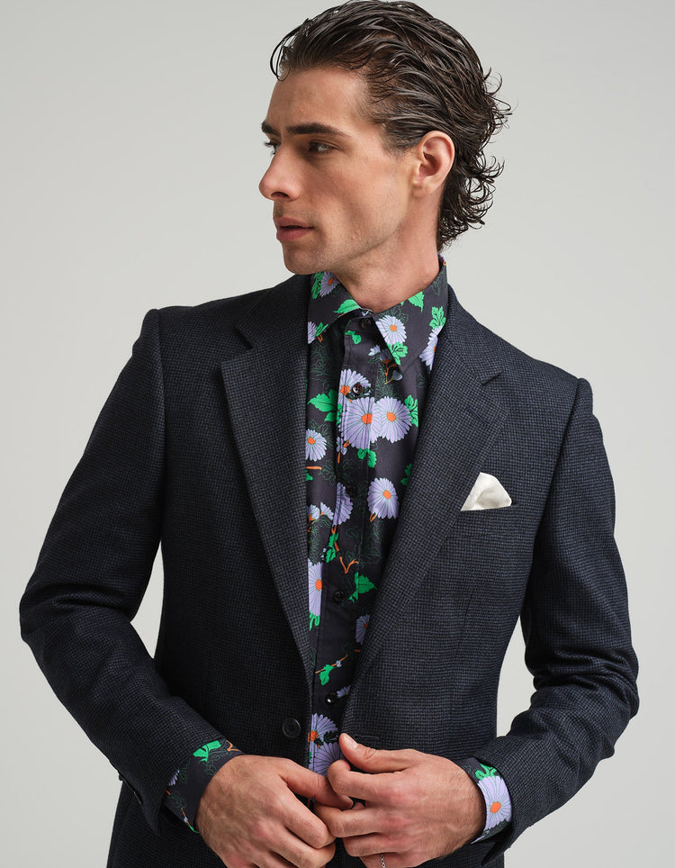 Purple Daisy Shirt - Gresham Blake Online