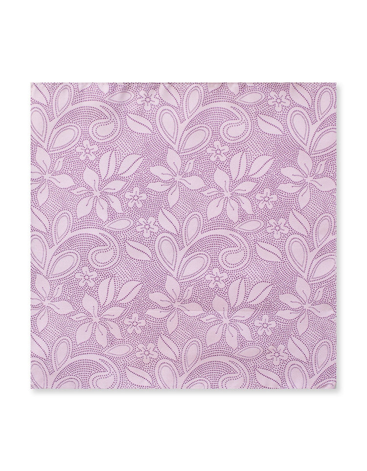Purple Dot to Dot Pocket Square - Gresham Blake Online