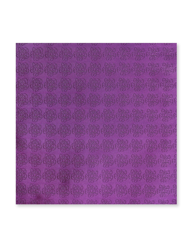 Purple GB Logo Pocket Square - Gresham Blake Online